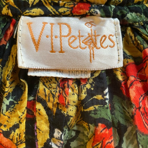 Cotton floral maxi skirt - Picture 3 of 5